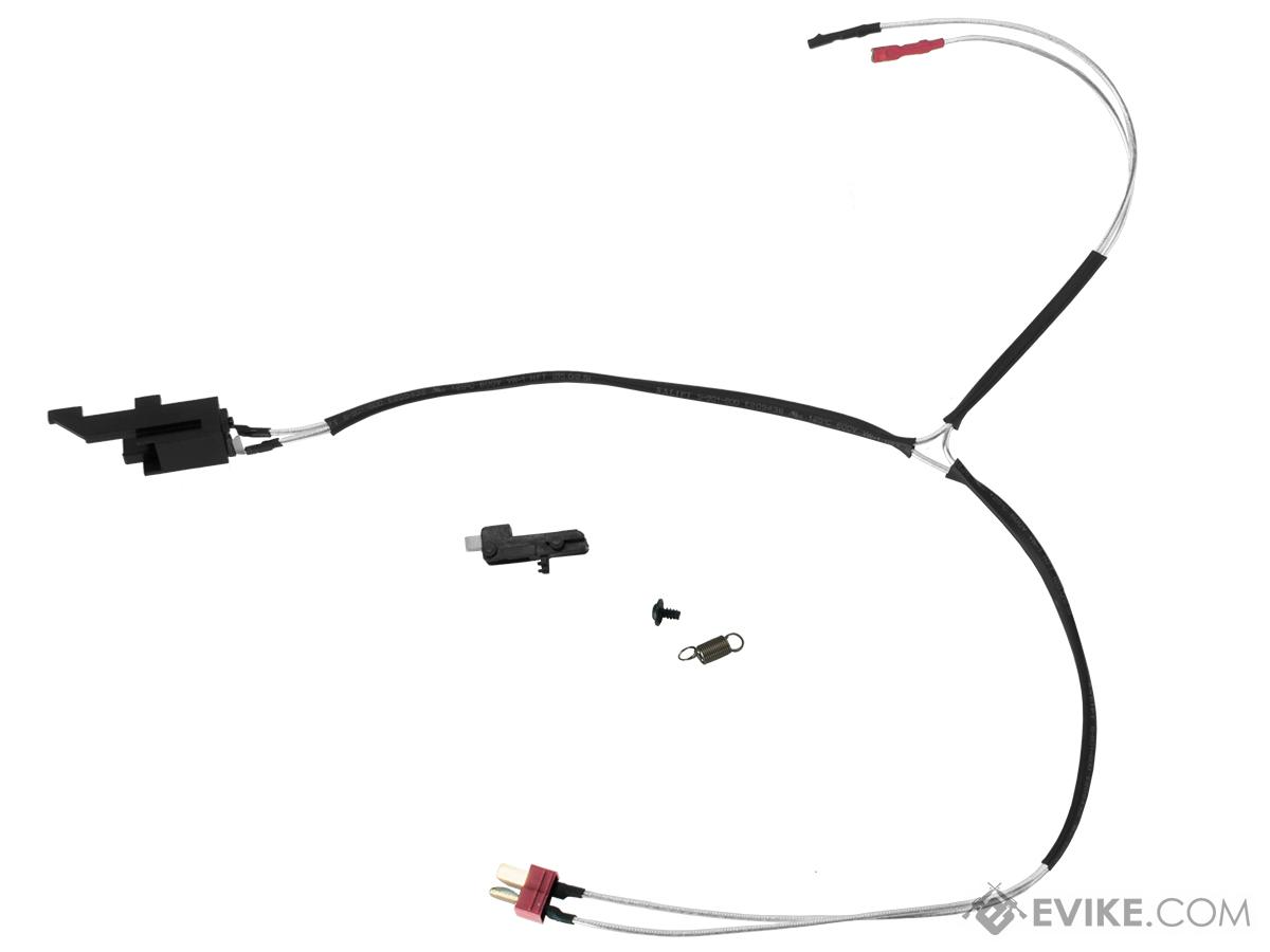 Modify Quantum Low Resistance Wiring Switch Assembly for Ver.3 Airsoft AEG (Type: AK Series Rear Wiring / Standard Deans)