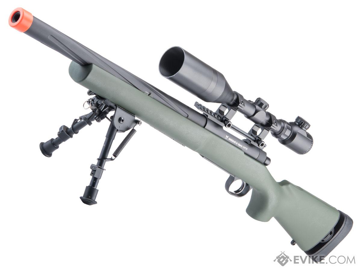Modify MOD24X G-Spec Bolt Action Airsoft Sniper Rifle (Color: Olive Drab / Gun Only)