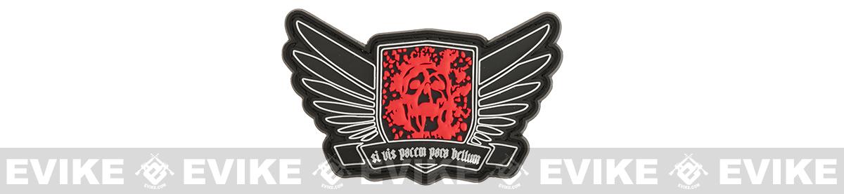 Moeguns Si Vis Pacem Para Bellum Pvc Morale Patch Tactical Gear Apparel Patches Evike Com Airsoft Superstore