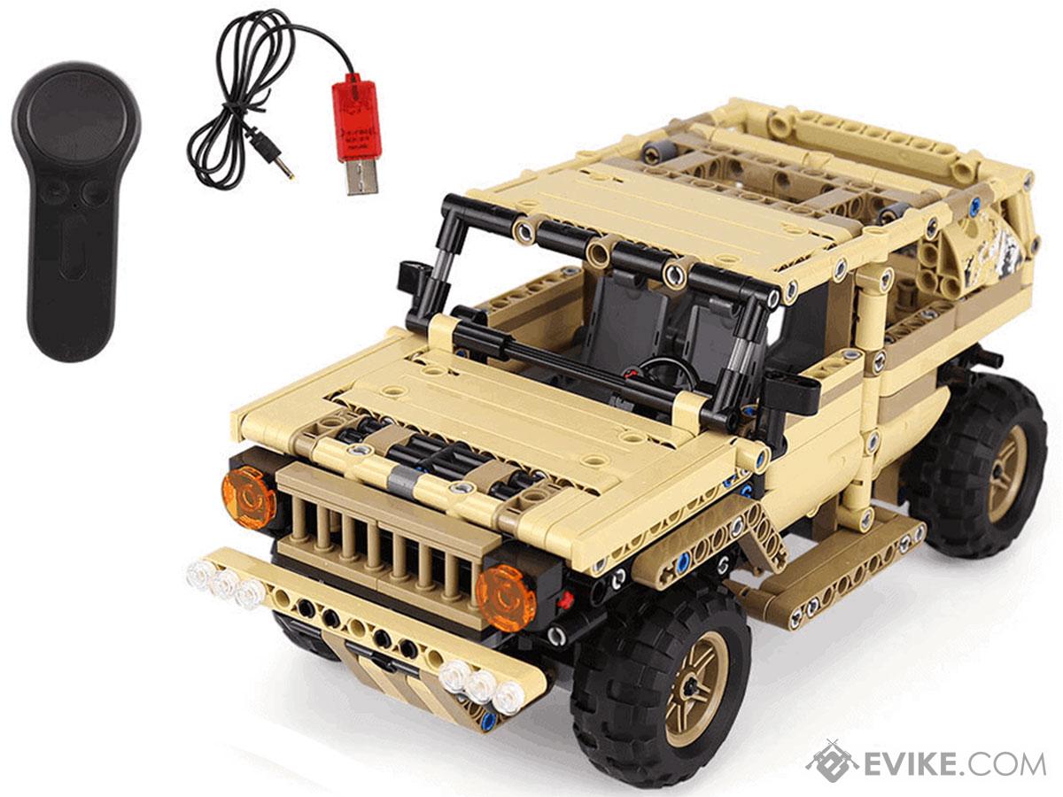 MouldKing Armour Alliance RC Block Toy Set (Model: Humvee)