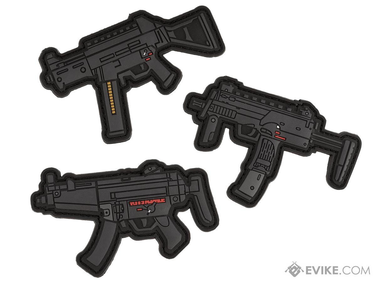 Aprilla Design PVC IFF Hook and Loop Modern Warfare Series Patch (Gun: MP Series Set)