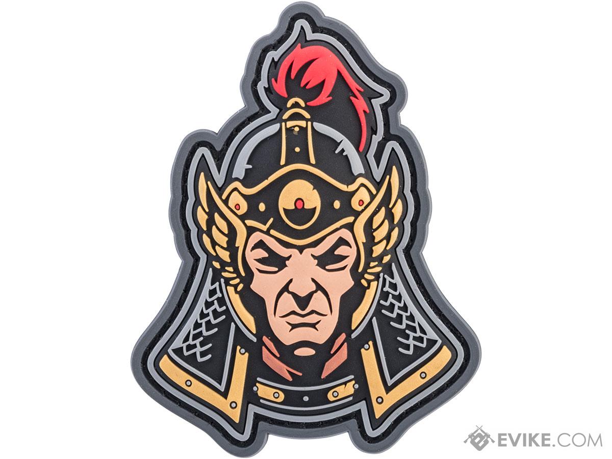 Mil-Spec Monkey Ming Dynasty Warrior Head 1 PVC Morale Patch (Color: Full Color)