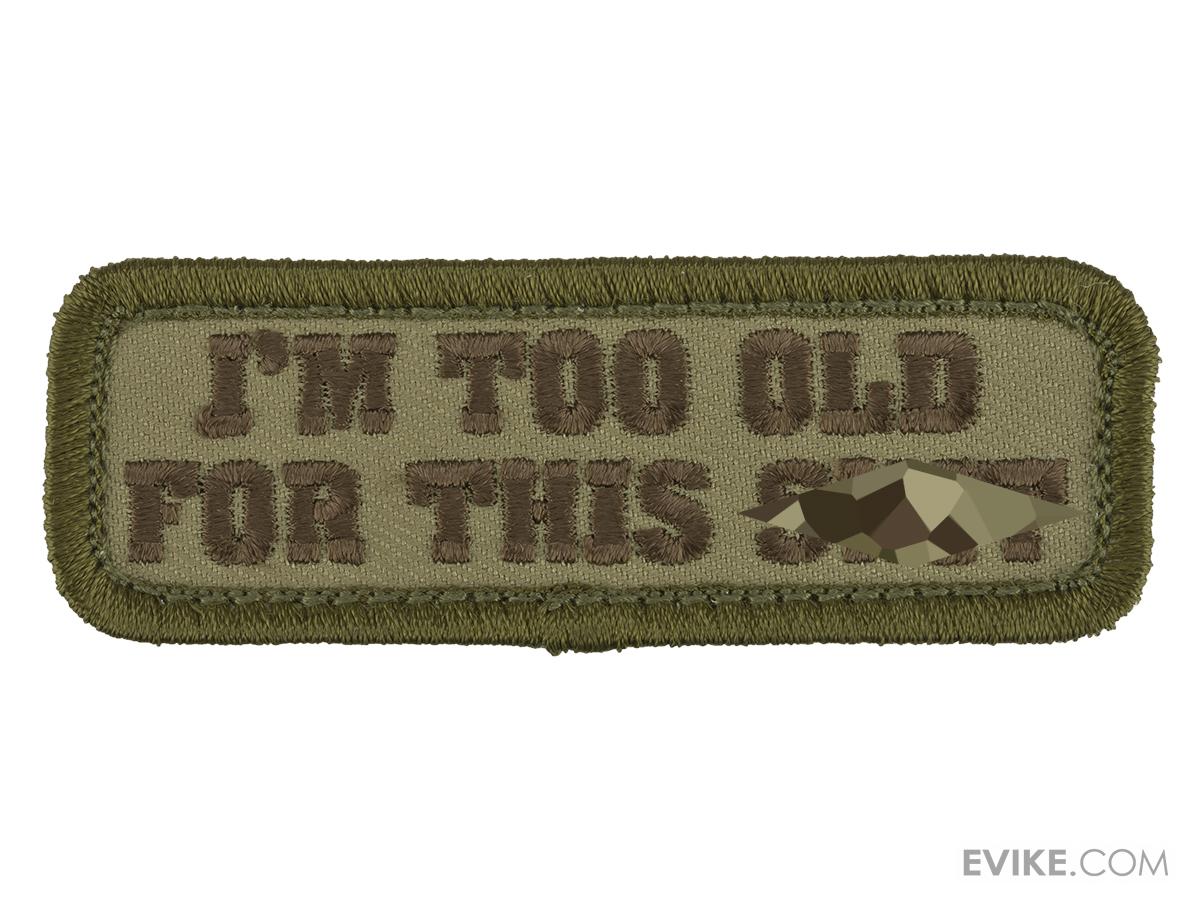 Mil-Spec Monkey Too Old Morale Patch (Color: Multicam)