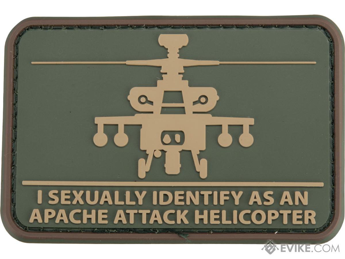 Mil-Spec Monkey Helisexual PVC Morale Patch (Color: Multicam)