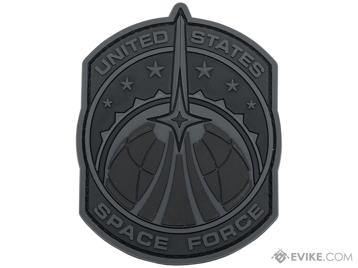 Mil-Spec Monkey Space Force PVC Morale Patch (Color: DarkOps)