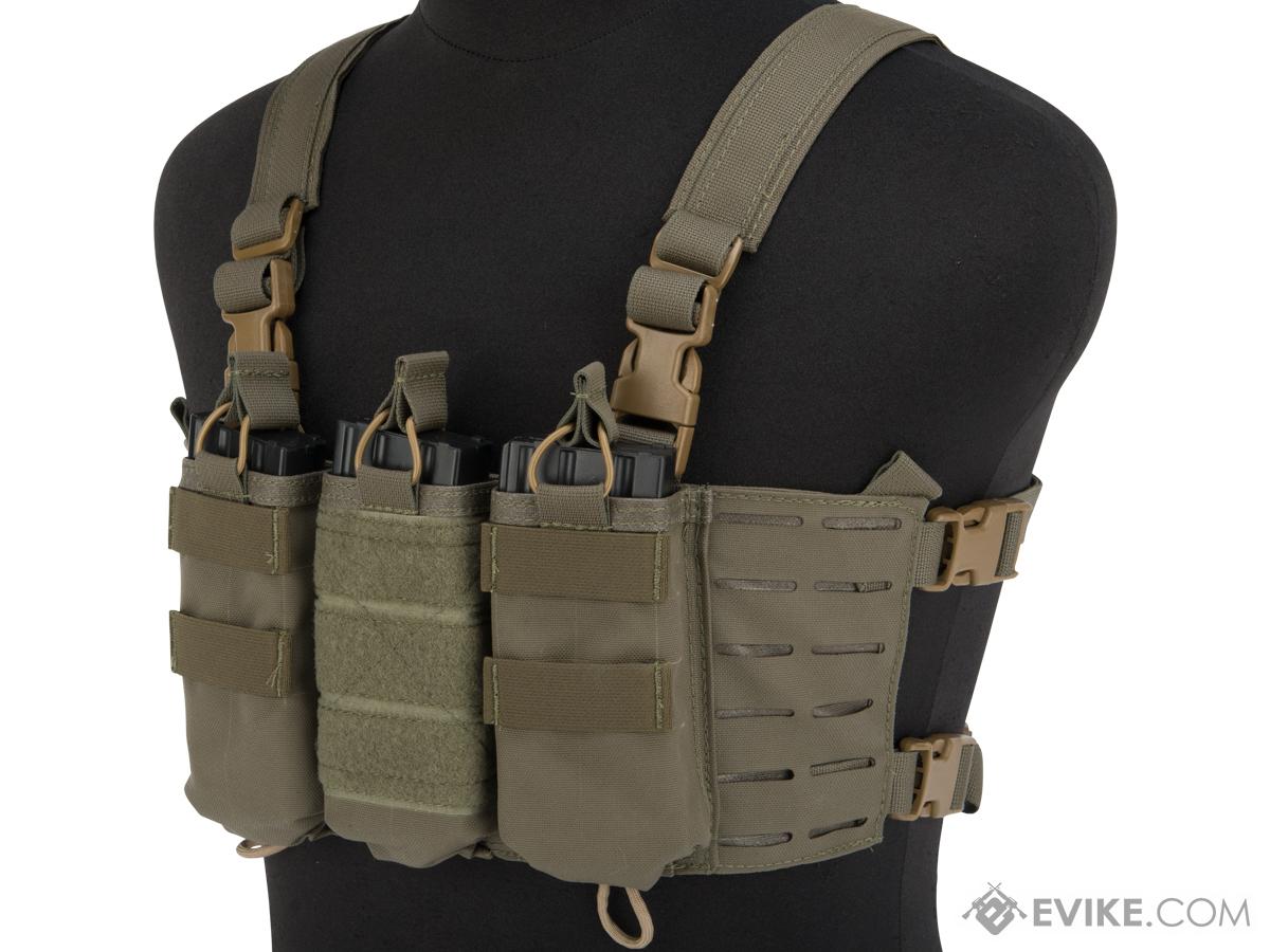 Mission Spec MagRack 5 5.56mm Chest Rig and Rack Strap Package (Harness: Standard / Ranger Green)