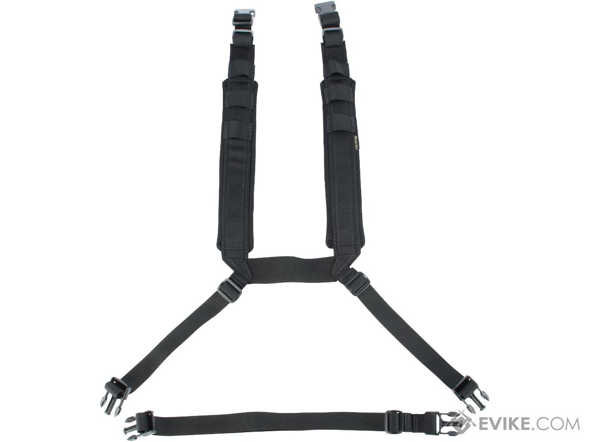 Mission Spec Rack Straps Enhanced Harness (Color: Black)