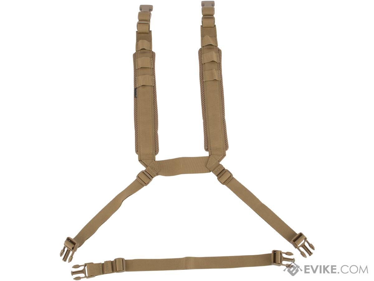 Mission Spec Rack Straps Enhanced Harness (Color: Coyote)