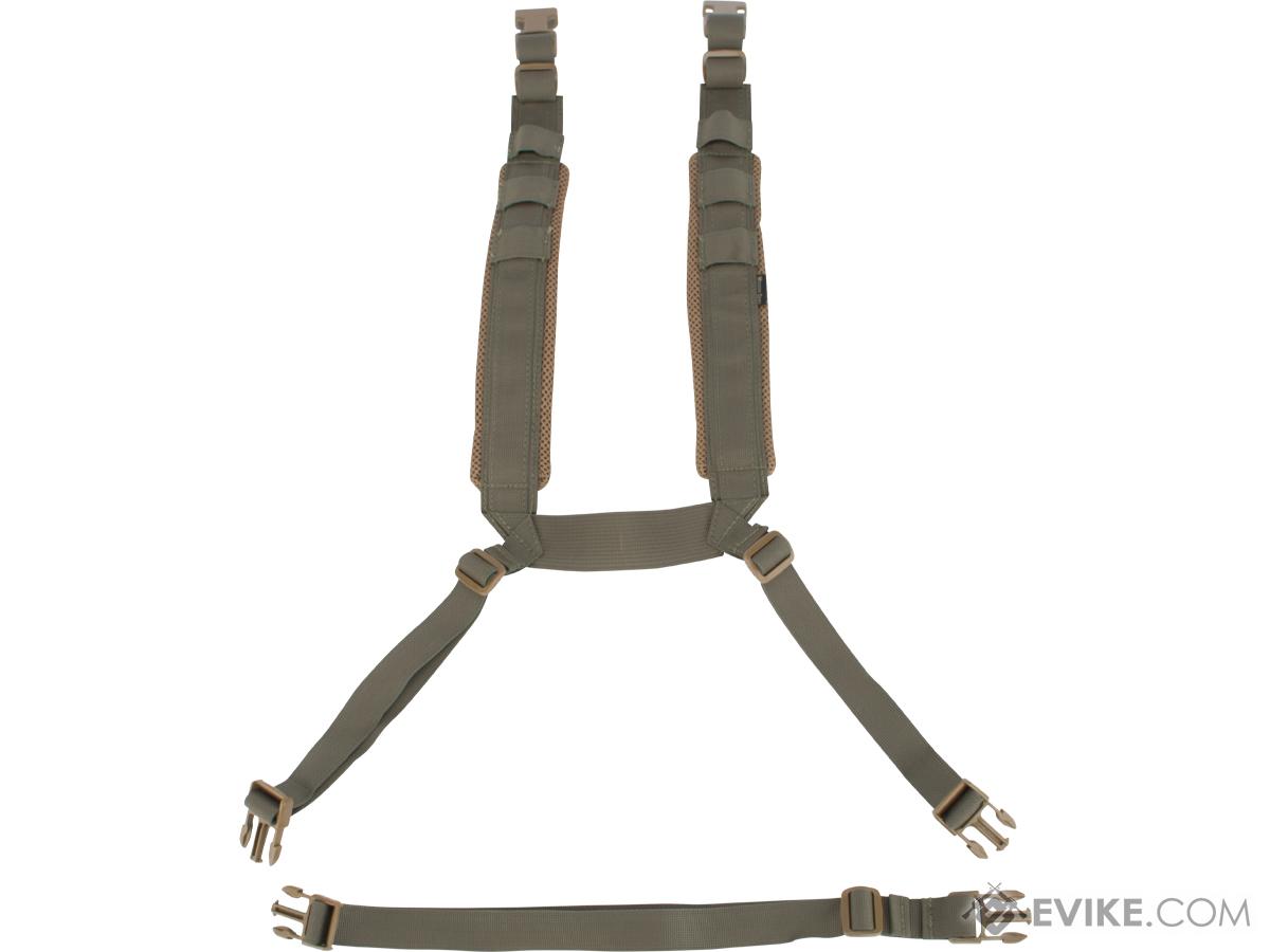 Mission Spec Rack Straps Enhanced Harness (Color: Ranger Green)