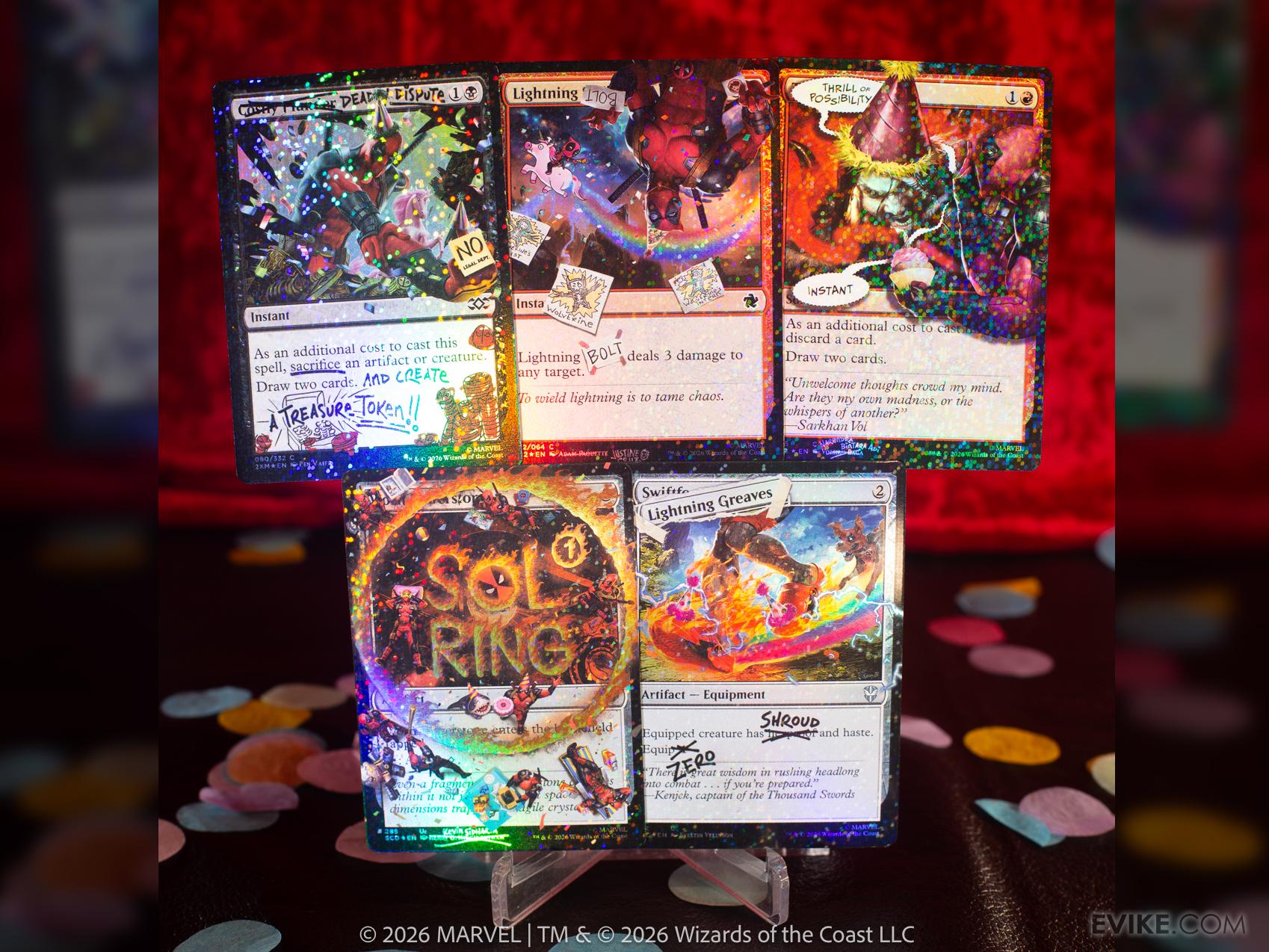Magic: The Gathering Secret Lair x Marvel 's Deadpool: I Fixed It