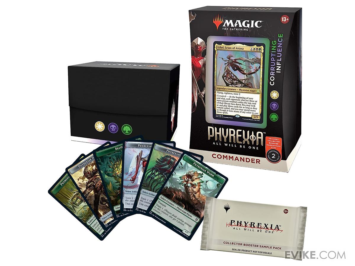 mtg phyrexia commander decks Magic: The Gathering Phyrexia: All Will Be One Whenever one or more creatures an opponent controls deal combat damage to you mtg phyrexia all will be