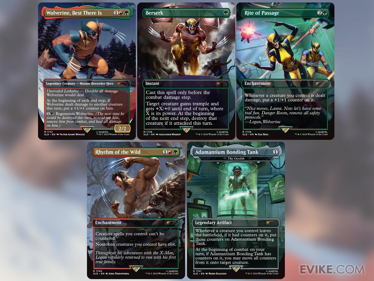 Magic: The Gathering Secret Lair x Marvel Exclusive Playing Cards
