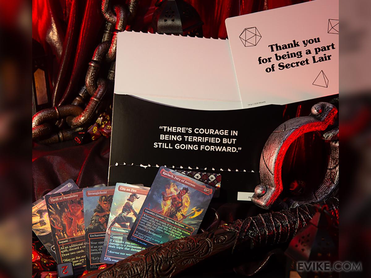 Magic: The Gathering Secret Lair x Dunegons and Dragons Exclusive Playing Cards (Model: Karlach's Rage / Rainbow Foil) | Evike.com Magic: The Gathering Secret Lair x Dunegons and Dragons Exclusive Playing Cards (Model: Karlach's Rage / Rainbow Foil) | Evike.com