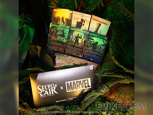 black panther mtg card Mtg: Secret Lair Marvel