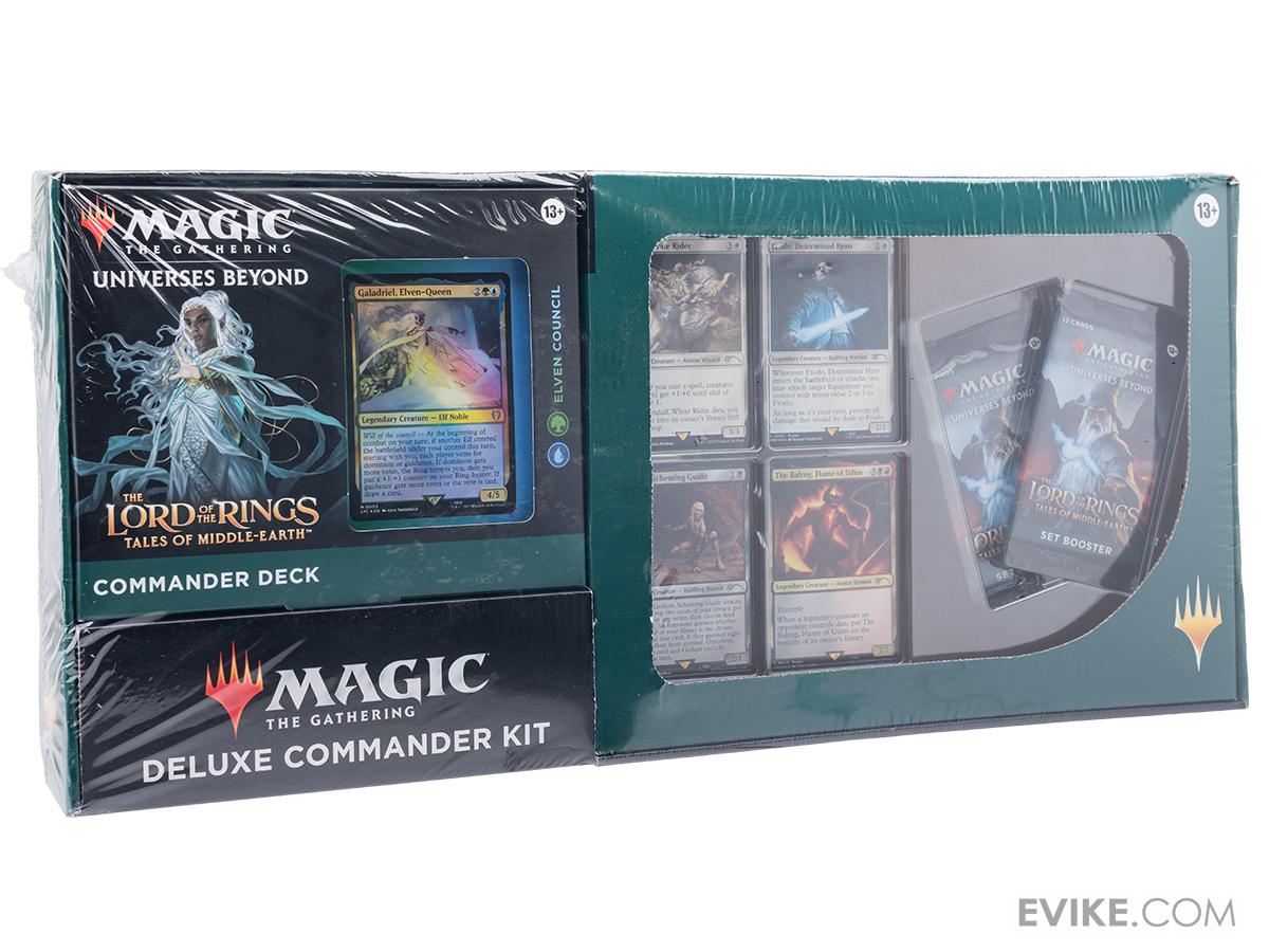 mtg lotr commander decks elven council MTG: The Lord of the Rings Tales of Middle-Earth [Set edged corners of the cards! Elven Council - 10 cards