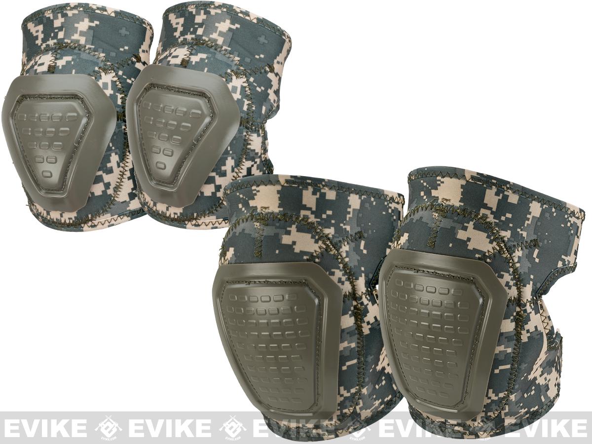 Matrix Bravo Advanced Neoprene Tactical Knee and Elbow Pad Set (Color