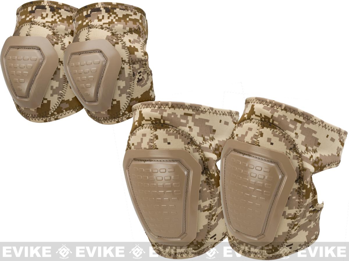 Matrix Bravo Advanced Neoprene Tactical Knee and Elbow Pad Set (Color