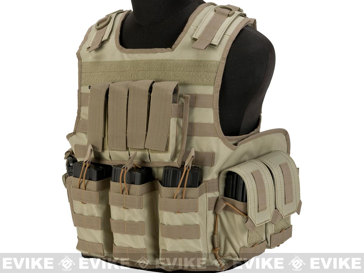 Matrix MTS Small Arms Light Assaulter Vest (Color Tan), Tactical Gear