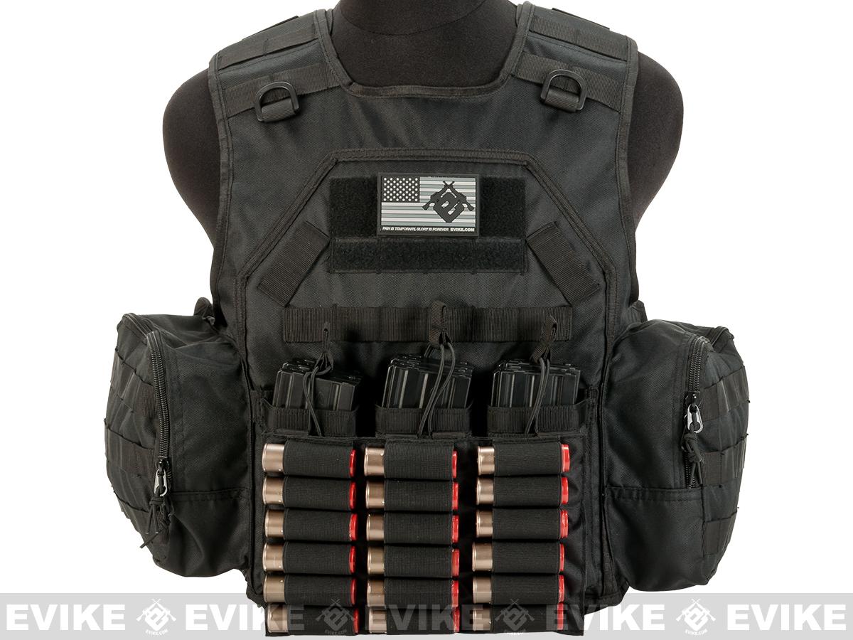 Matrix MTS Commando / Infantry Ammo Vest (Color Black), Tactical Gear