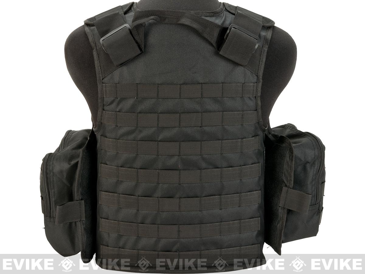 Matrix MTS Commando / Infantry Ammo Vest (Color Black), Tactical Gear