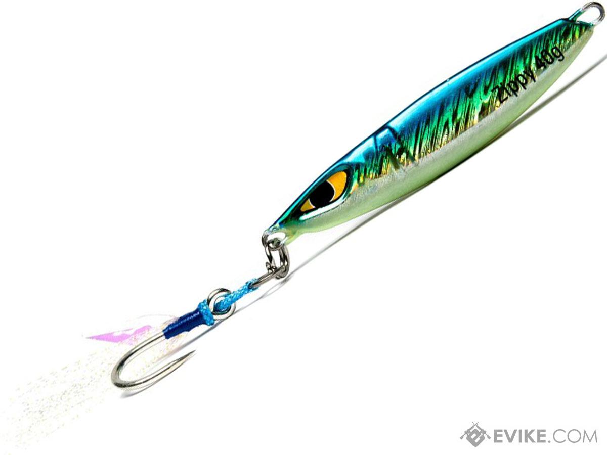 Mustad Zippy Jig Long Distance Casting Fishing Lure (Color: Yellow Fin Tuna / 80g)