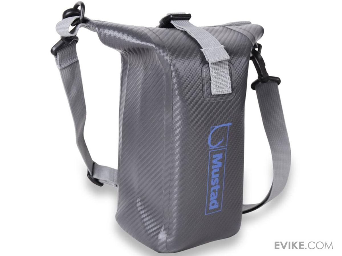 Mustad Fishing Dry Duffle Bag (Size 23L with Phone Pouch / Dark Grey