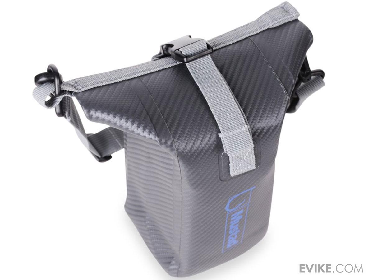 Mustad Fishing Dry Duffle Bag (Size 23L with Phone Pouch / Dark Grey