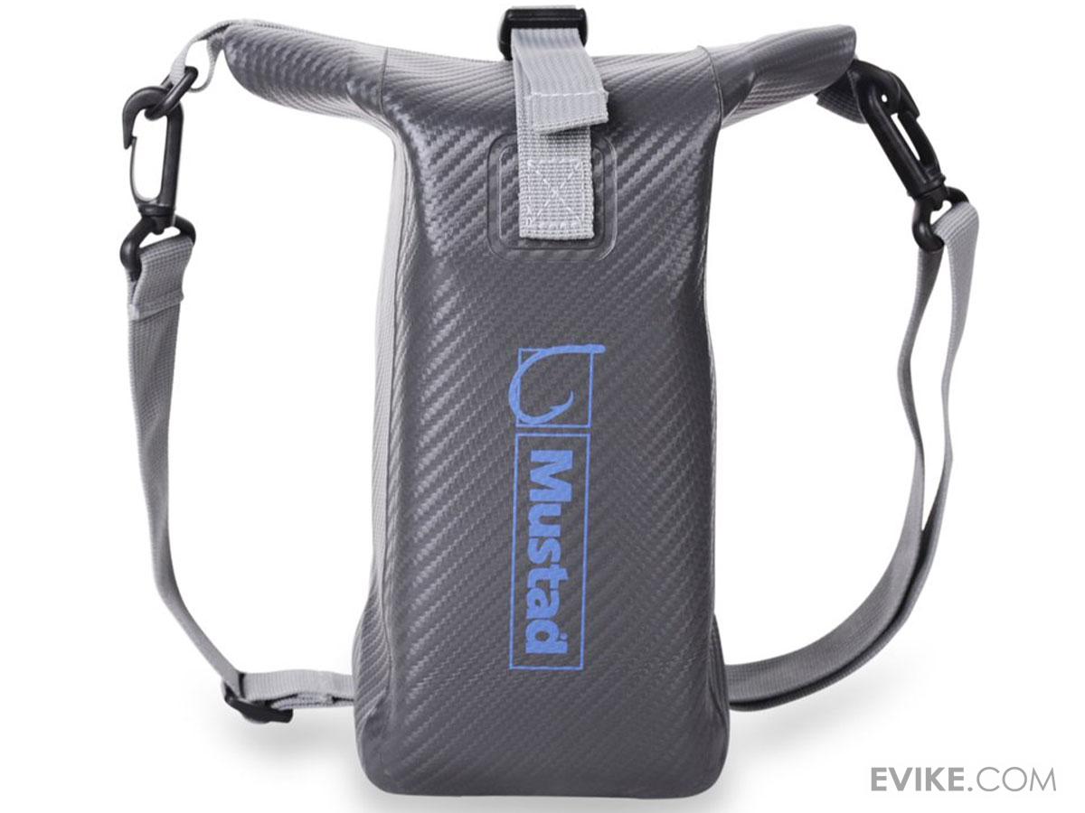 Mustad Fishing Dry Duffle Bag (Size 23L with Phone Pouch / Dark Grey