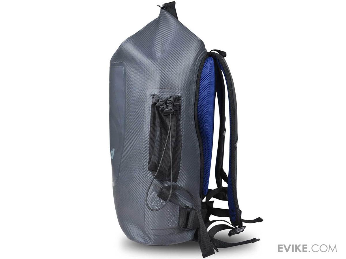 Mustad Fishing Dry Backpack (Size 30L / Dark Grey Blue), Tactical