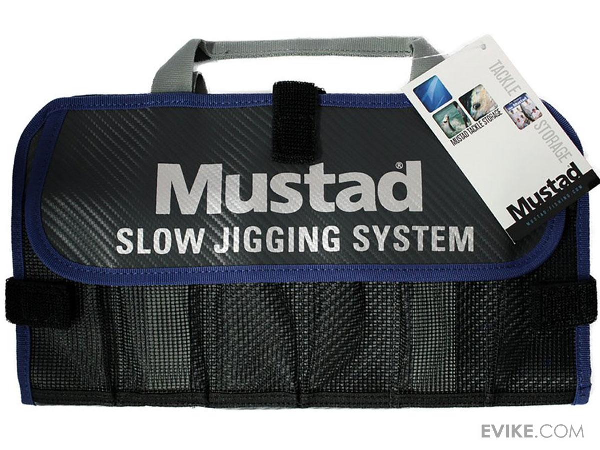 Mustad Jig Bag / Binder (Color Dark Grey & Blue / Small), MORE