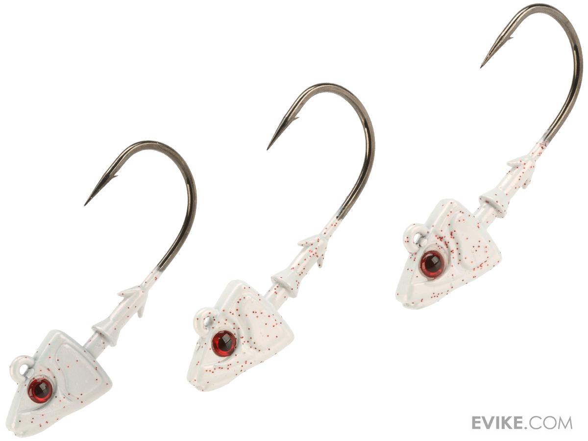 Elite-Series Darter Heads 1/8 Oz Con Gancio Mustad – Pack Da 5 Teste Piombate Per Pesca Alla Spigola E Predatori