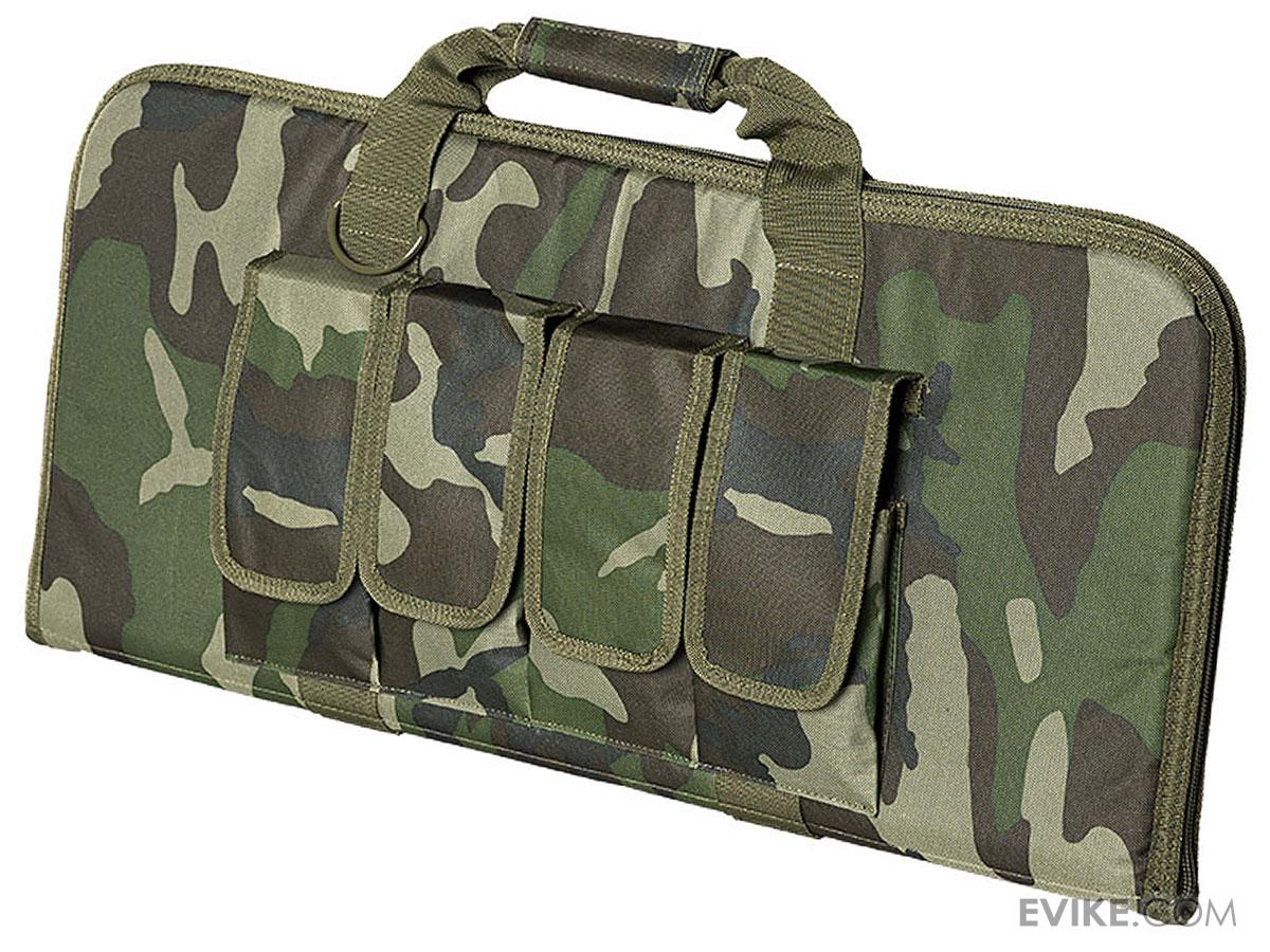 VISM / NcStar 28" SBR / SMG Length Nylon Gun Bag (Color Woodland Camo
