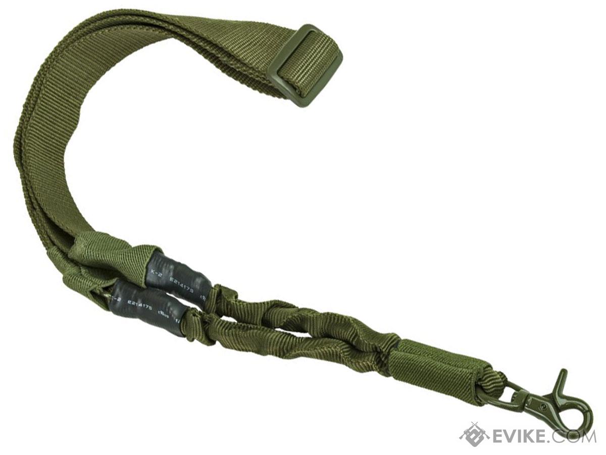 NcSTAR Single Point Tactical Bungee Sling (Color: Green)