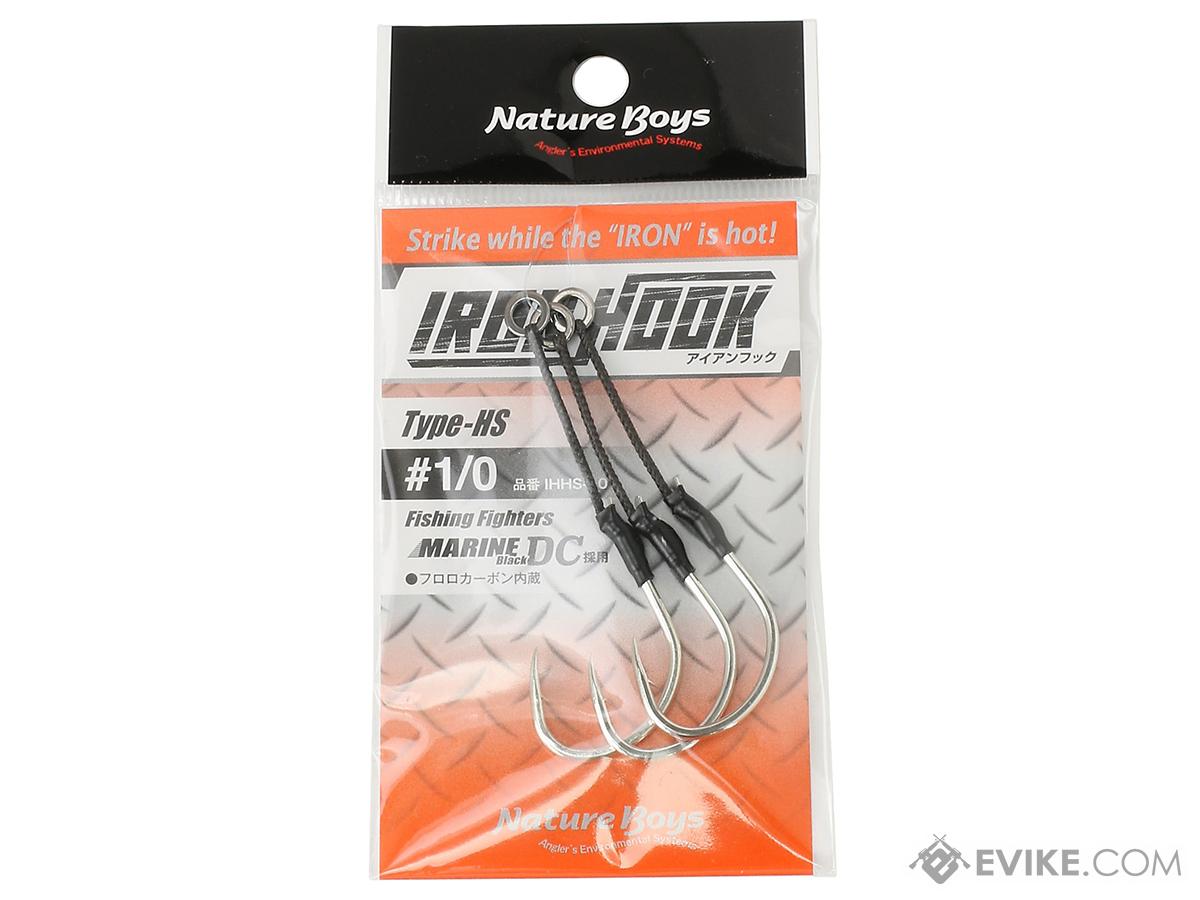Nature Boys Iron Hook HS Single Assist Hook (Size: #3/0), MORE, Fishing,  Hooks & Weights -  Airsoft Superstore