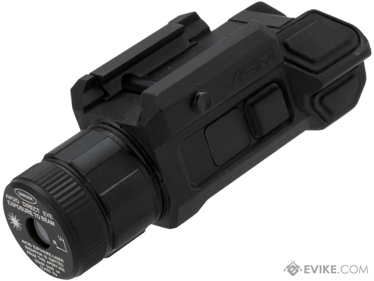 NcSTAR Vism Green Laser with Constant and Strobe Settings, Picatinny Rail  Mount VAPTLG