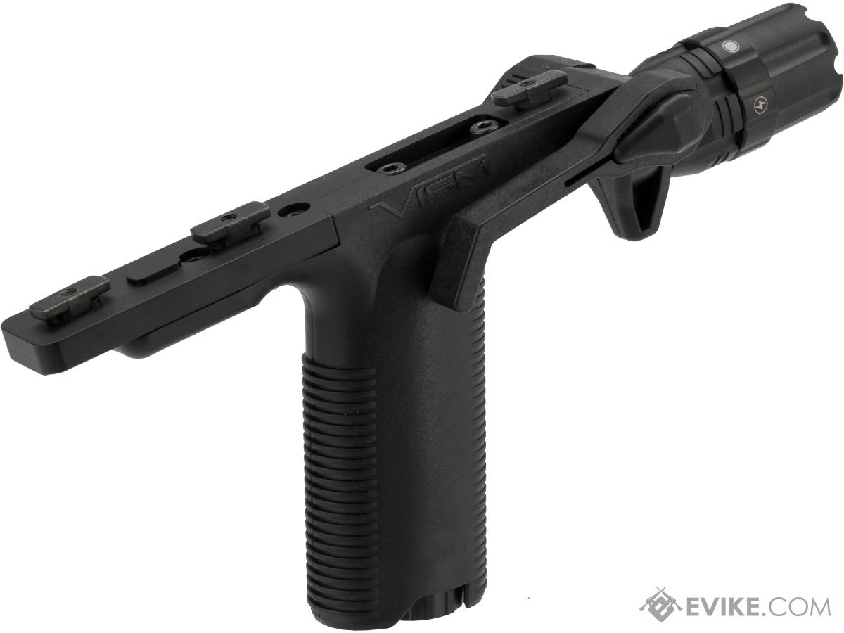 VISM By NcStar VGF Vertical Grip with Integrated Strobe Flashlight