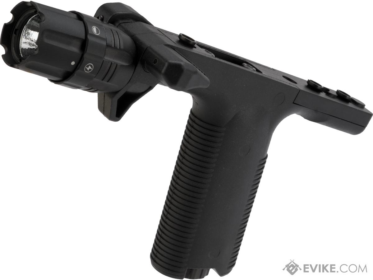 VISM By NcStar VGF Vertical Grip with Integrated Strobe Flashlight (Mount: Keymod)