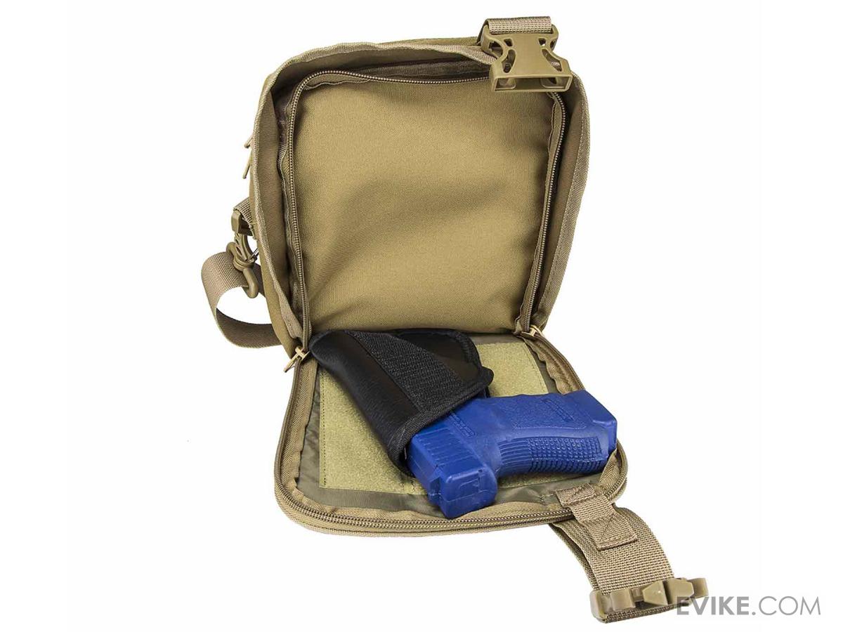 VISM® by NcSTAR® CCW Satchel (Color Tan), Tactical Gear/Apparel, Bags