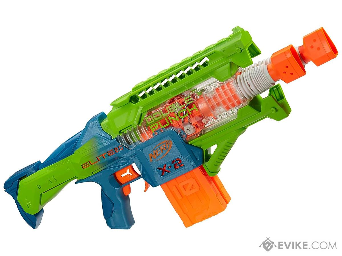 Nerf Elite 2.0 Double Punch Motorized Dart Blaster, MORE, Foam Dart  Blasters -  Airsoft Superstore