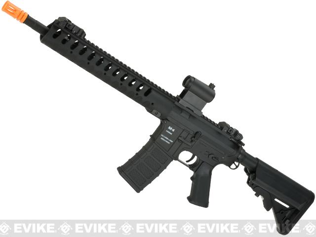 Classic Army Delta 12 Airsoft M4 AEG with Polymer Receiver (Color: Black)