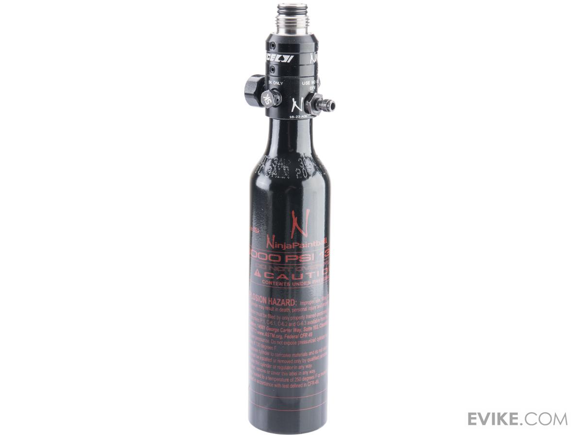 Ninja Paintball 13/3000 HPA System Air Tank w/ Ninja Pro V3 ACE