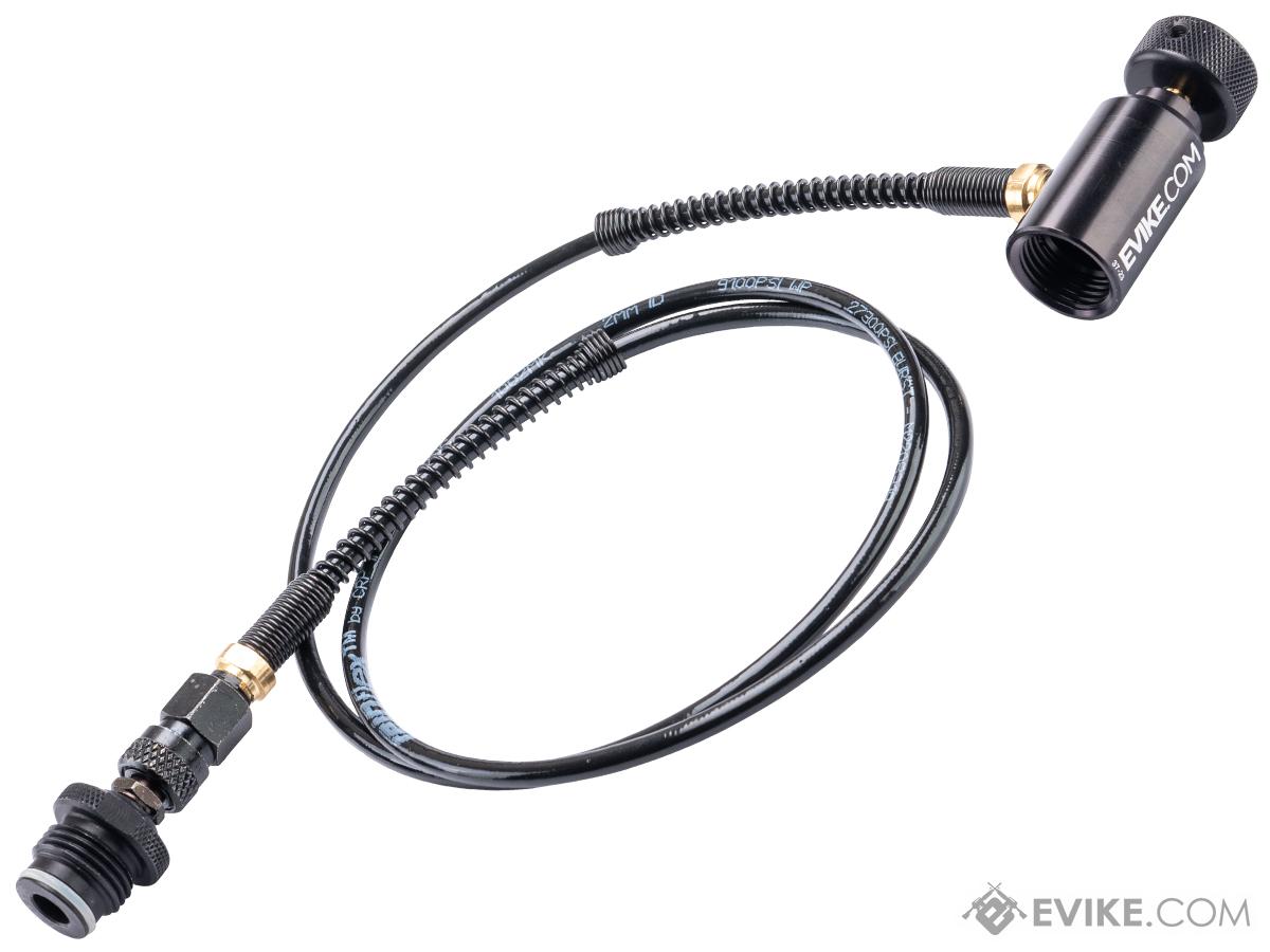 Evike.com x Ninja Paintball 42 Micro Bore High-Pressure Remote Line Kit (Color: Black)