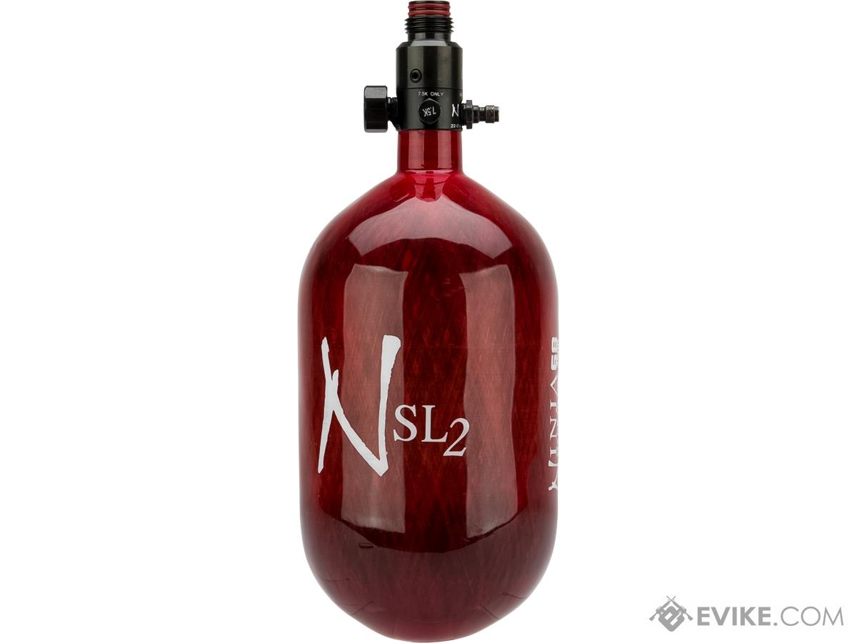 Ninja Paintball NSL2 68/4500 SL2 Superlite Pro HPA Tank (Color: Red)