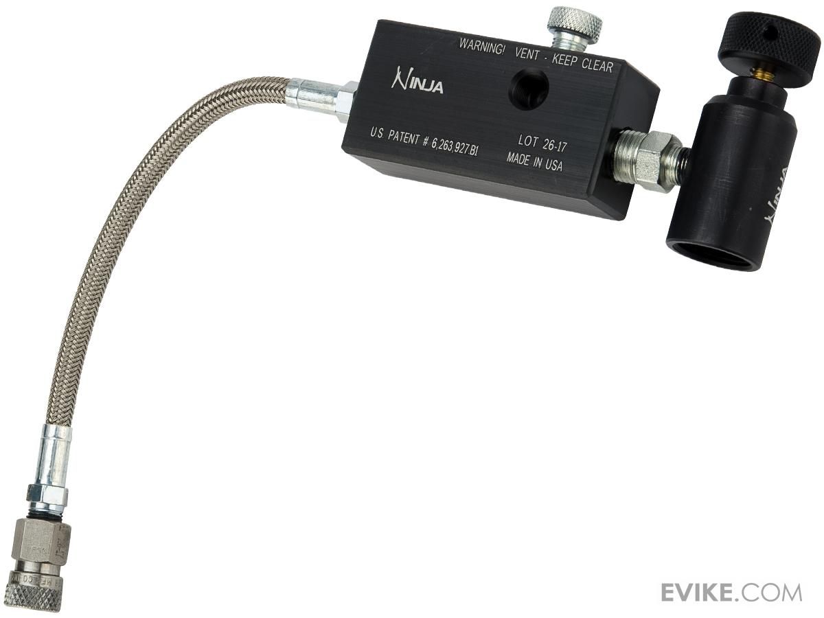 Ninja Paintball Fill Station and Tank Adapter for 3000 PSI PCP Airgun Tanks, MORE, Air Gun