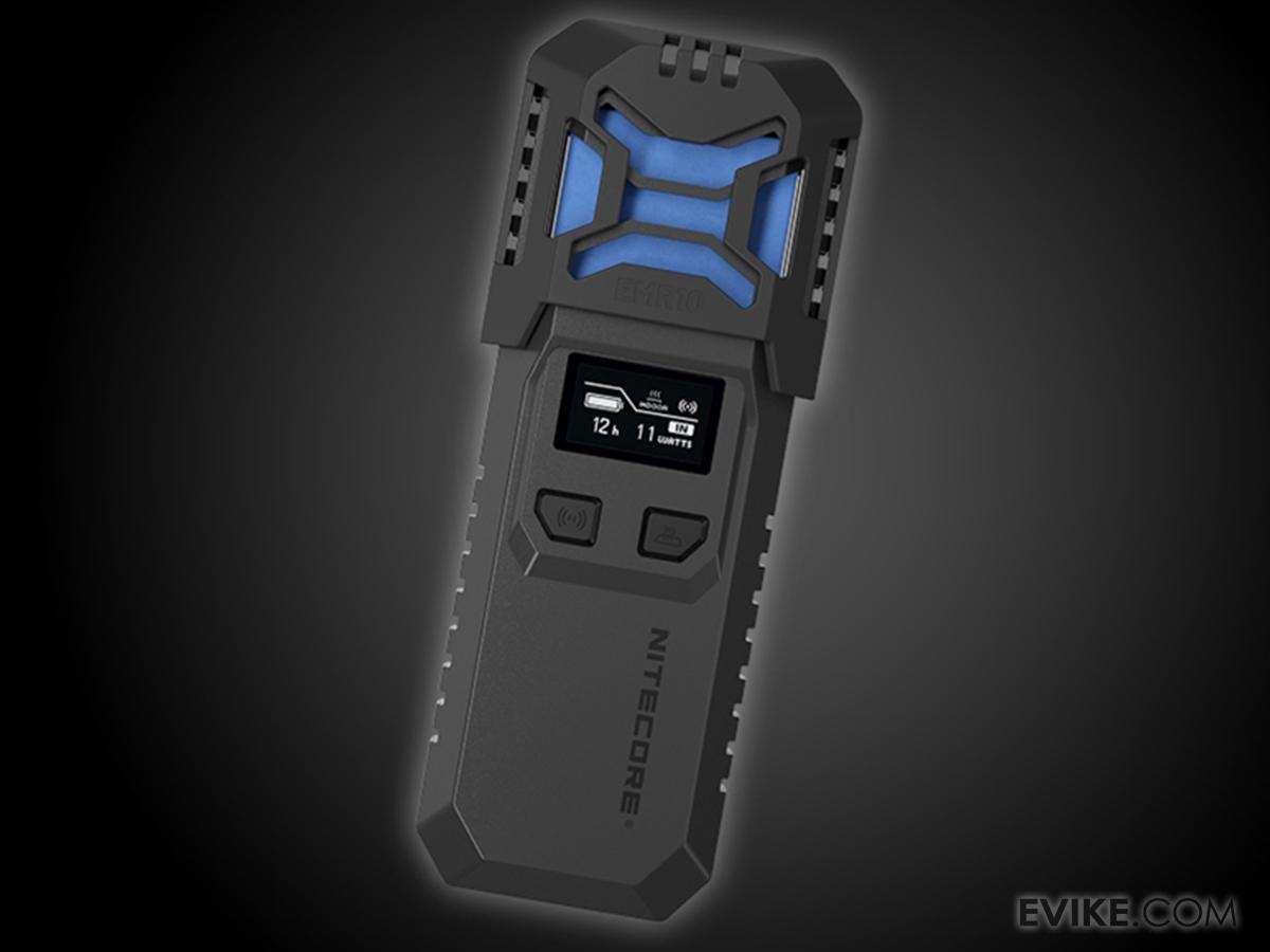 Nitecore EMR10 Rechargeable Mosquito Repeller & Power Bank, Tactical ...