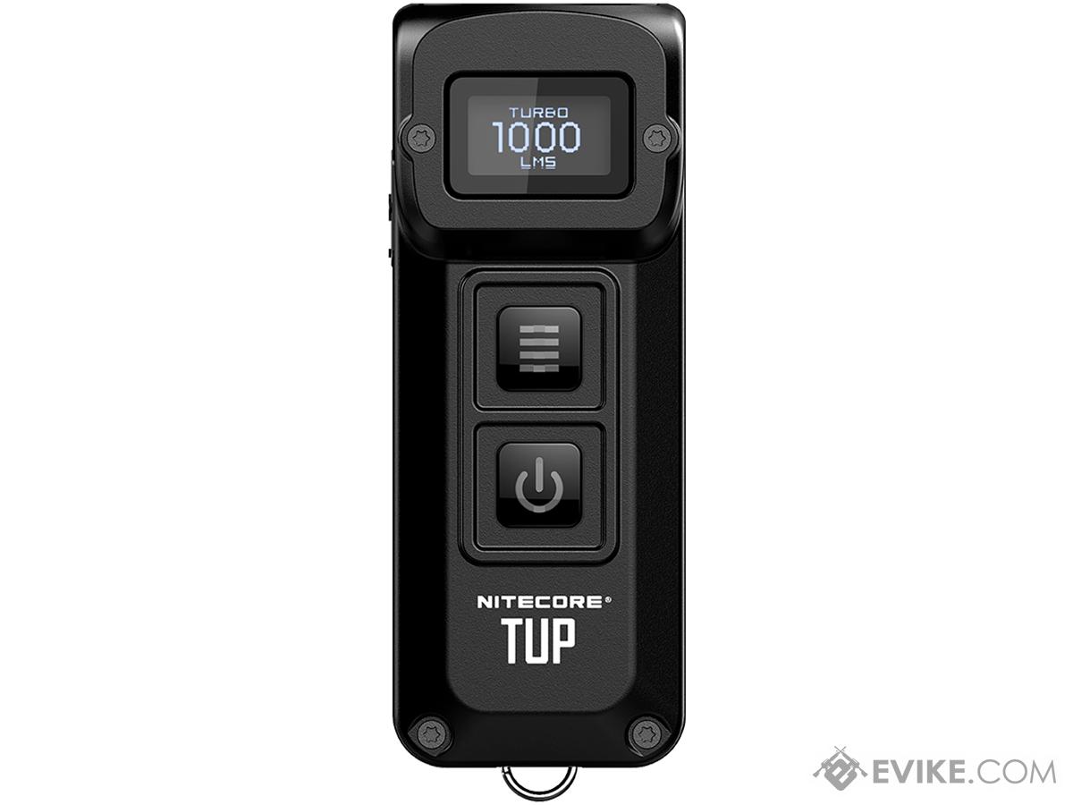 NiteCore TUP 1000 Lumen USB Rechargeable Pocket Flashlight (Color: Hi-Tech Black)
