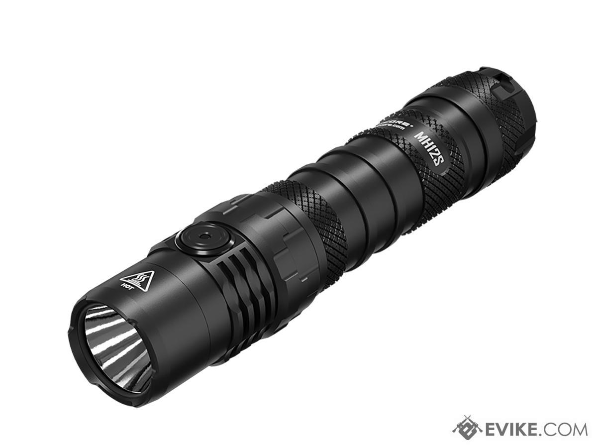 NiteCore MH12S Superior Performance 1800 Lumen Compact Tactical Flashlight (Package: Flashlight Only)