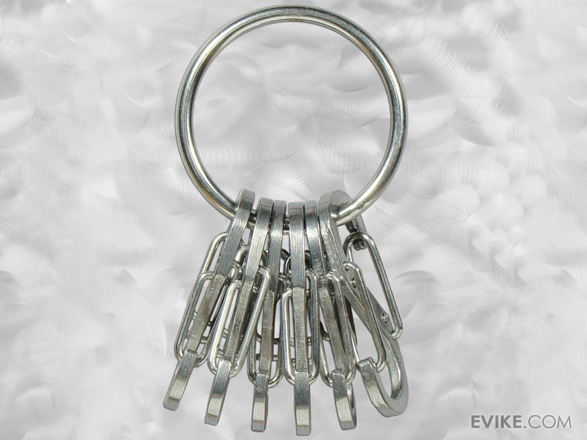 Nite Ize KeyRing S-Biner Stainless Steel Key Holder