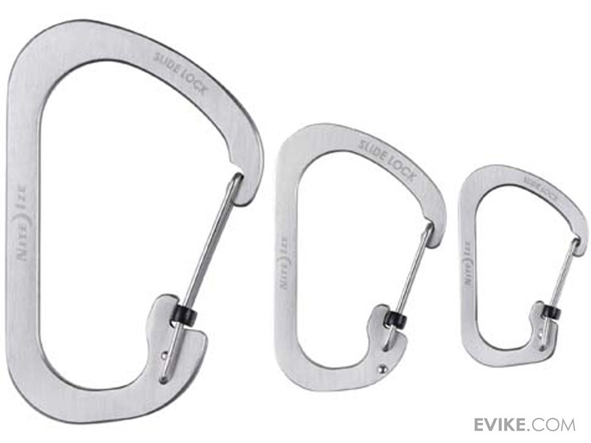 Black Nite IZE SLIDELOCK Carabiner Size 2