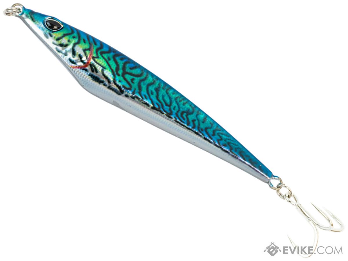 Nomad Design Ridgeback Long Cast Fish Lure (Color: Silver Green Mackerel / 100g)